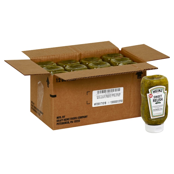 Heinz Heinz Easy Squeeze Sweet Relish 12.7 fl. oz., PK12 10013000001370 - main